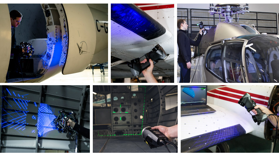 Creaform雷射掃描應用於航太產業
