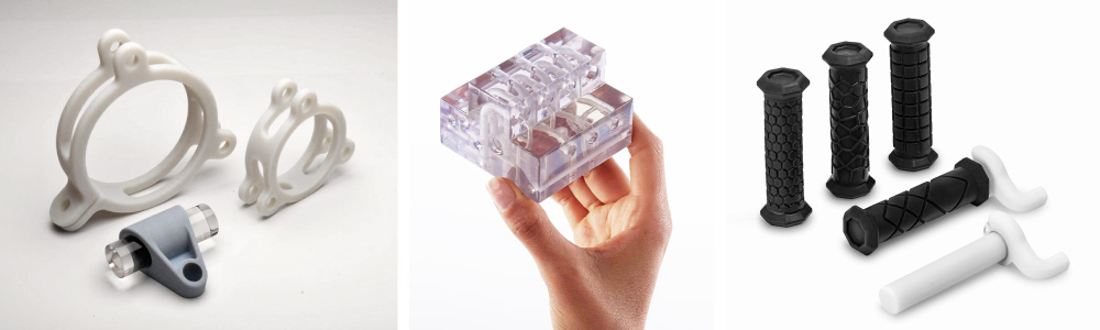 J850 Pro 3D列印機可列印透明及類橡膠軟料模型